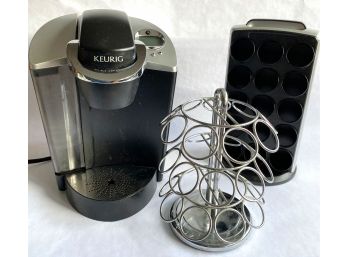 Keurig Coffee Machine With 2 Pod Holders