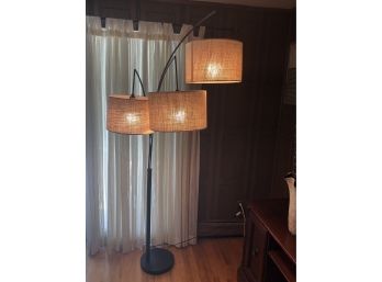 Mid Century Modern Triple-shaded Floor Lamp