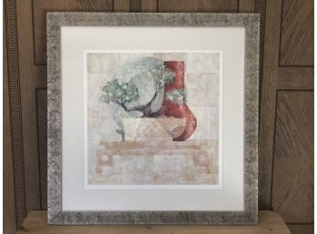 Two Still Life Prints  With Bonsai