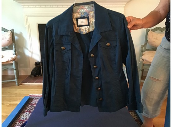 Vintage Tria Blue Jean Styled Jacket