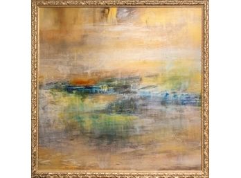 Framed Canvas Abstract Original Painting