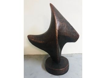 Bronze Finish Modern Sculpture