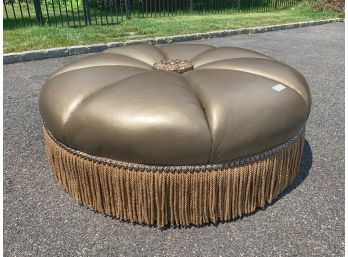 MARGE CARSON Oversized Tufted Ottoman