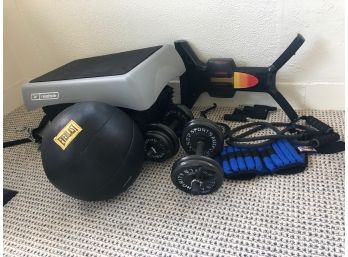 Mixed Lot Of Exercise Equipment