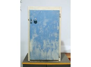Vintage Shabby Chic Wooden Painted Cabinet