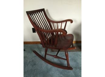 SET OF 2 Captains Chair And Matching Rocker