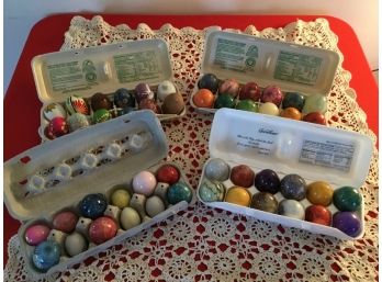Painted Eggs, Some Marble
