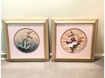 Beautifully Framed And Matted Bird Prints