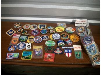 40+ Pc Collection Of Patches From Around The World - Space Program  & Others 70's & 80's