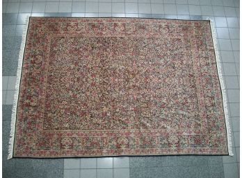 (PAID $20,000) Rug From Iran LOADED W/FLORALS - Hand Made - AMAZING CONDITION