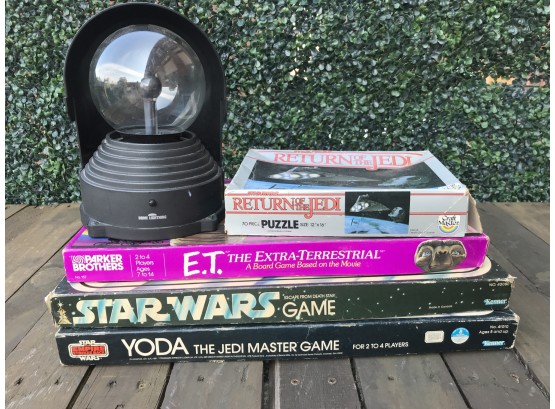 Vintage Star Wars And ET Board Games