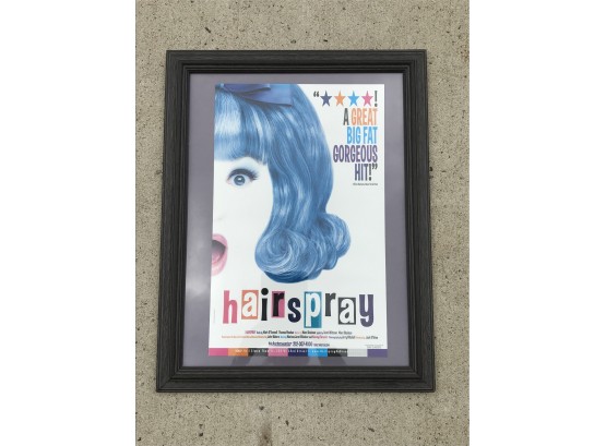 Framed Broadway Show Poster