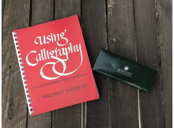 Monteverdi Calligraphy Pen And Calligraphy Instruction Book
