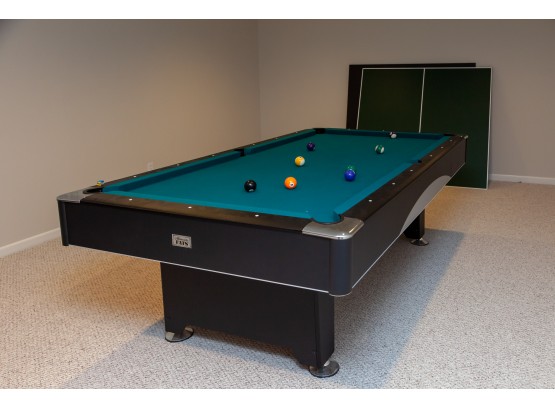 Minnesota Fats Pool & Ping Pong Table & Wall Rack