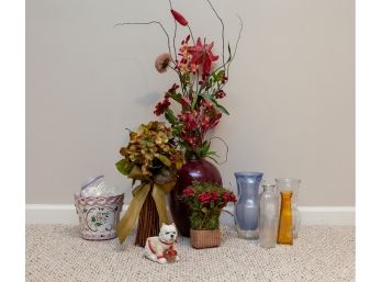 Vases And Floral Decor