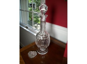 Beautiful & Elegant Waterford Cut Crystal Decanter  - Perfect Condition !