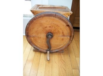 Lovely Antique Butter Churn - 'New Haven, Conn' - Great Piece !