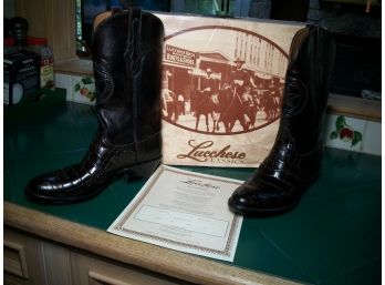 Absolutely LIKE NEW Lucchese Cowboy Boots W/Original Box (New Retail $799)
