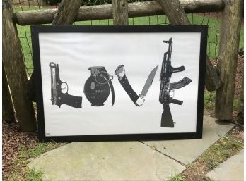 Black Framed Weapons Spells Out Love!?!
