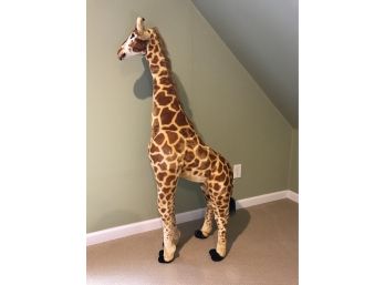 Oversized Plush Giraffe Toy