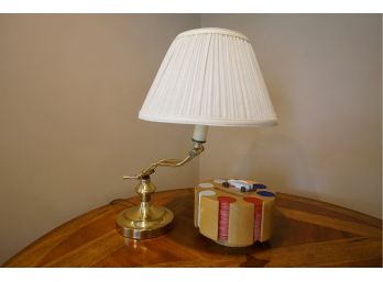 Lamp And Poker Chips