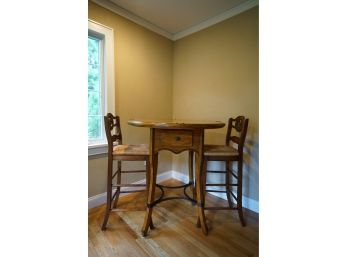 Lillian August Game Table And Four Stools