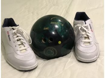 Bowling Ball And Bowling Shoes