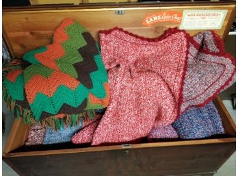 Knitted Blankets And Lane Cedar Blanket Chest