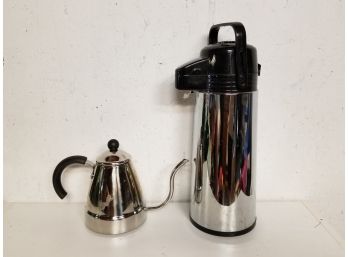 Coffee Carafe And Teapot