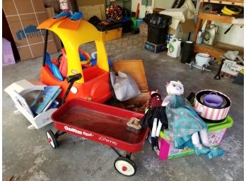 Large Assortment Of Kid's Toys