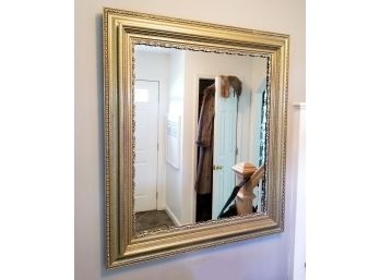Ornate Gilded Frame On Frame Square Mirror