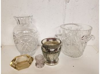 Assorted Glassware And Crystal