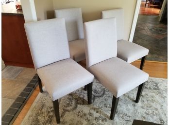 Set Of 4 Indonesian Casana Dining Chairs