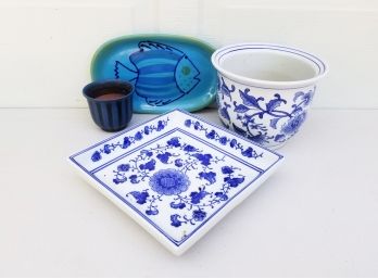 Blue Glazed Ceramics