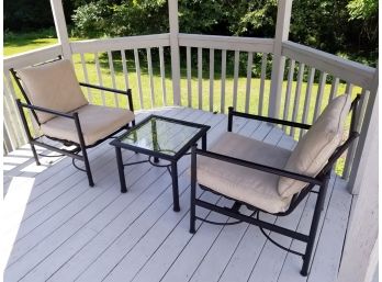 Hampton Bay 3 Pieces Outdoor/patio Furniture Set