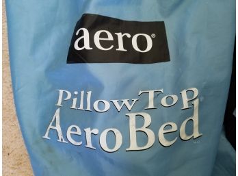 Aerobed 'Pillowtop' Airbed With Built In Pump