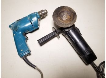 Electric Grinder And Drill