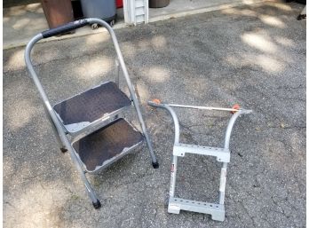 Ladder Max And 2 Step Folding Step Stool