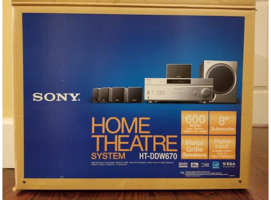 Sony HT-DDW670 Home Theater System