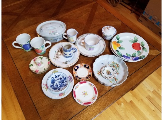 Large Assortment Of Vintage Fine China/ Porcelain Tableware