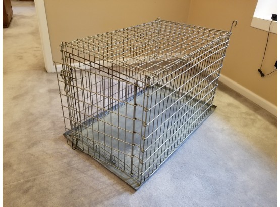 Large Metal Collapsible Pet Crate