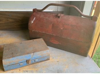Torch Related Items & Craftsman Vintage Metal Tool Box