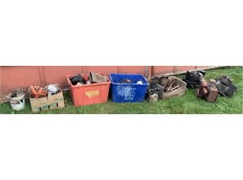 Large Lot Of Small Engines And Parts