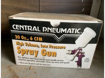 Central Pneumatic High Volume, Low Pressure Spray Gun