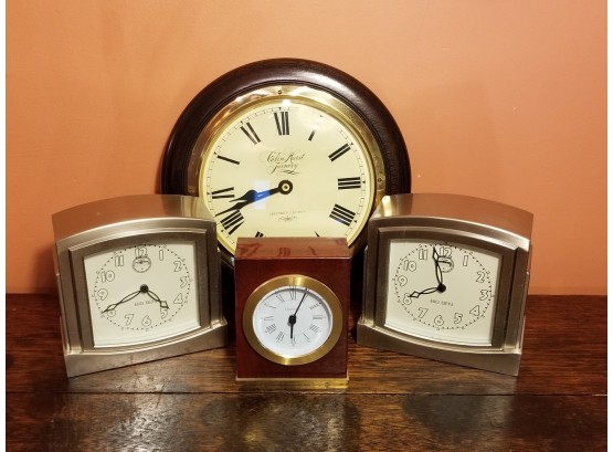 Group Of Collectible Clocks