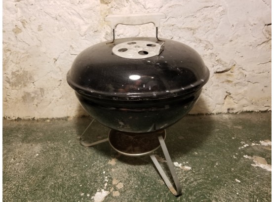Small Weber Outdoor Charcoal Grill
