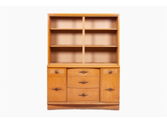 Vintage Mid-Century Modern Stanley Furniture Console Cabinet