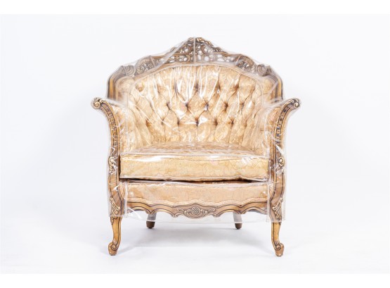 Vintage Rococo Style Armchair