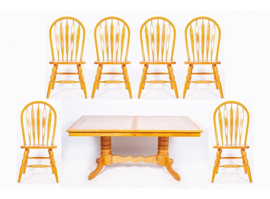 Dining Set With Seating For Six
