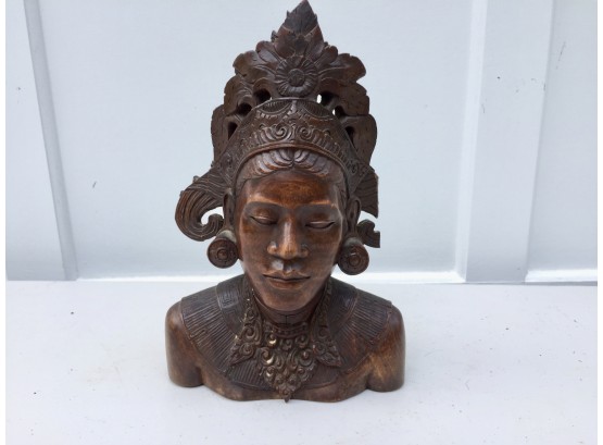 Burmese Carved Rosewood  Figure